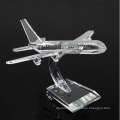 Business Decoration Gifts K9 Crystal Plane Model